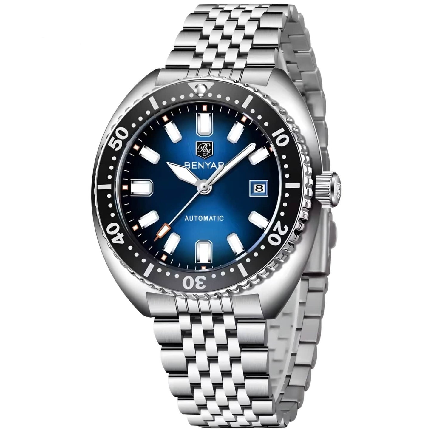 Orologio Benyar BY 5211 Automatico Uomo - Blu Scuro - Watch Lounge Club