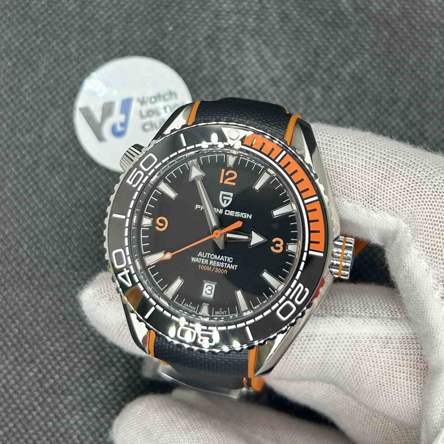 Orologio Pagani Design PD 1679 Subacqueo Automatico Uomo - Arancione