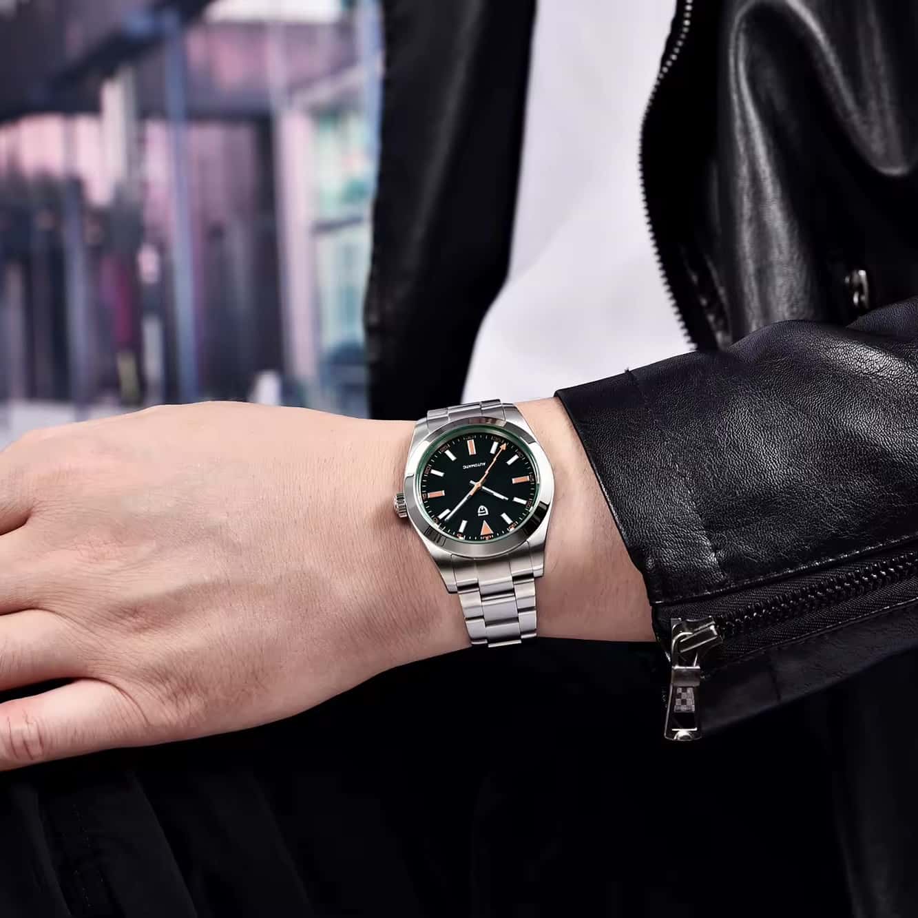 Orologio Pagani Design PD 1733 Automatico (NH35) Uomo - Nero - Watch Lounge Club