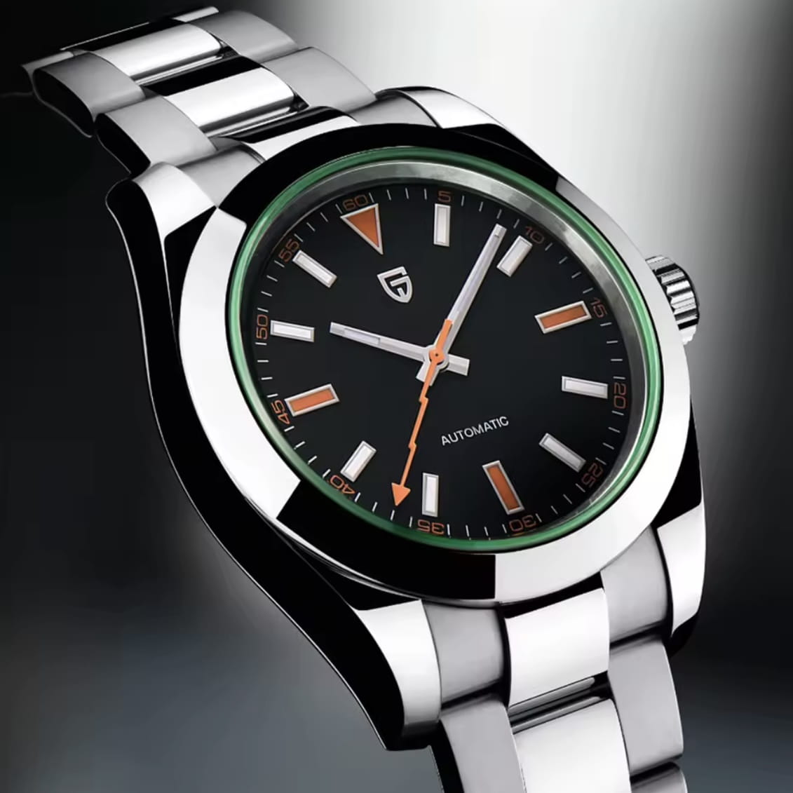 Orologio Pagani Design PD 1733 Automatico (NH35) Uomo - Nero - Watch Lounge Club