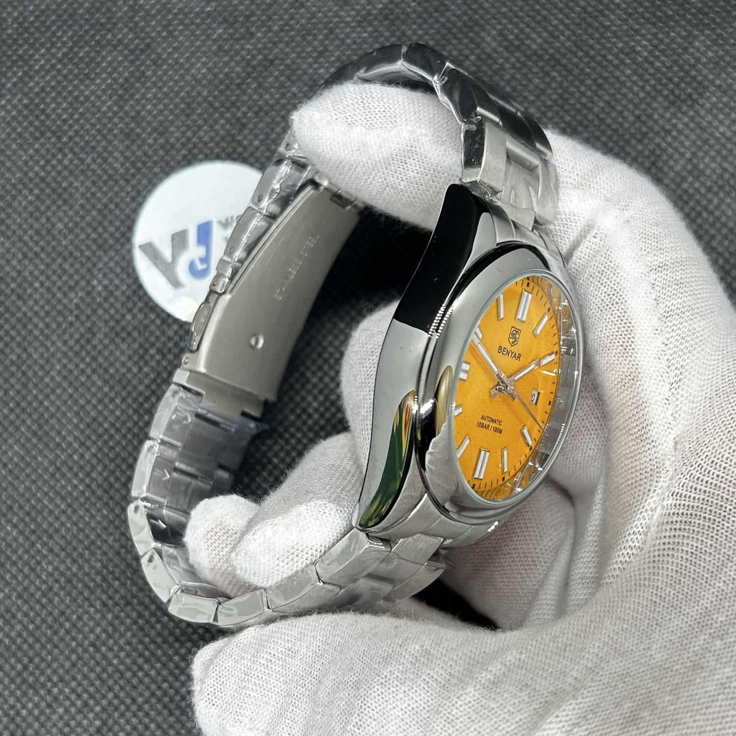 Orologio Benyar BY 5185 Automatico Uomo - Giallo - Watch Lounge Club