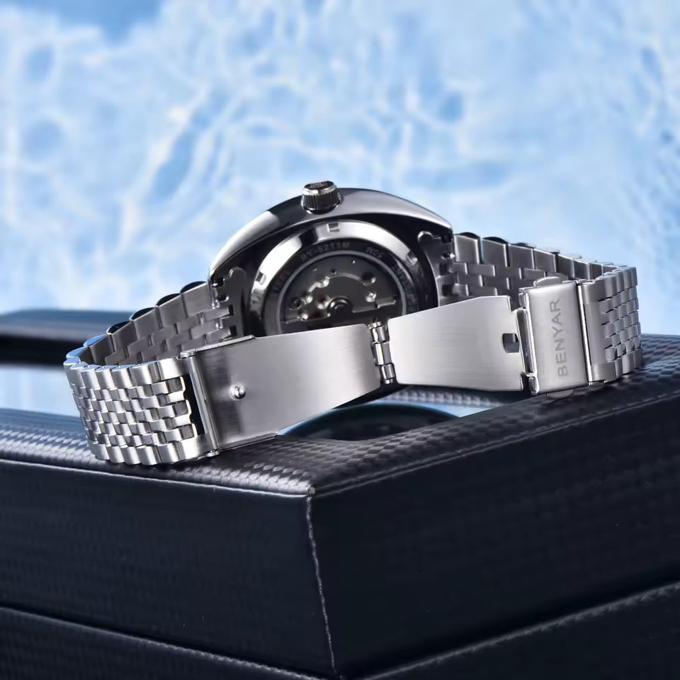 Orologio Benyar BY 5211 Automatico Uomo - Blu - Watch Lounge Club