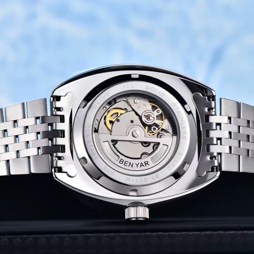 Orologio Benyar BY 5211 Automatico Uomo - Blu - Watch Lounge Club