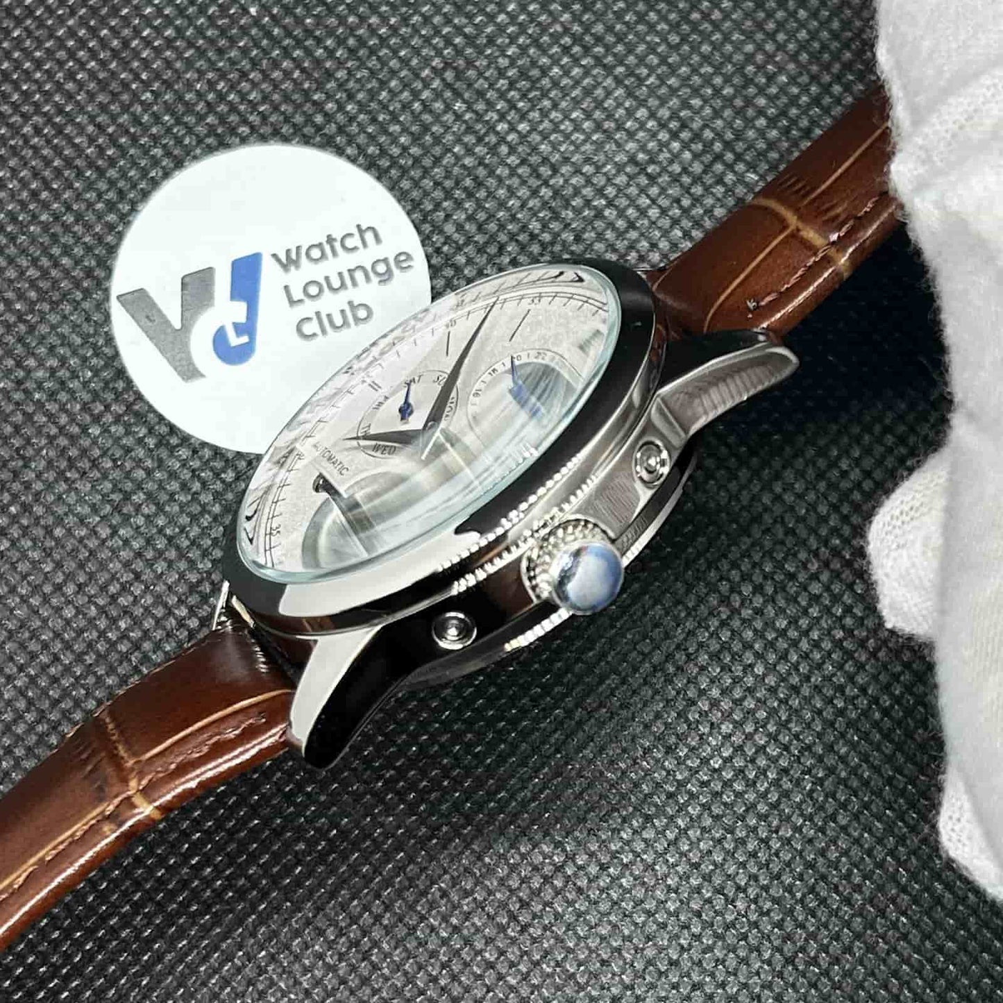 Orologio Lige LG 6826 Automatico Uomo - Argento - Watch Lounge Club