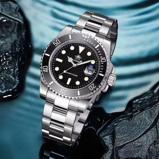 Orologio Addiesdive MY-H3 Subacqueo Uomo - Nero - Watch Lounge Club