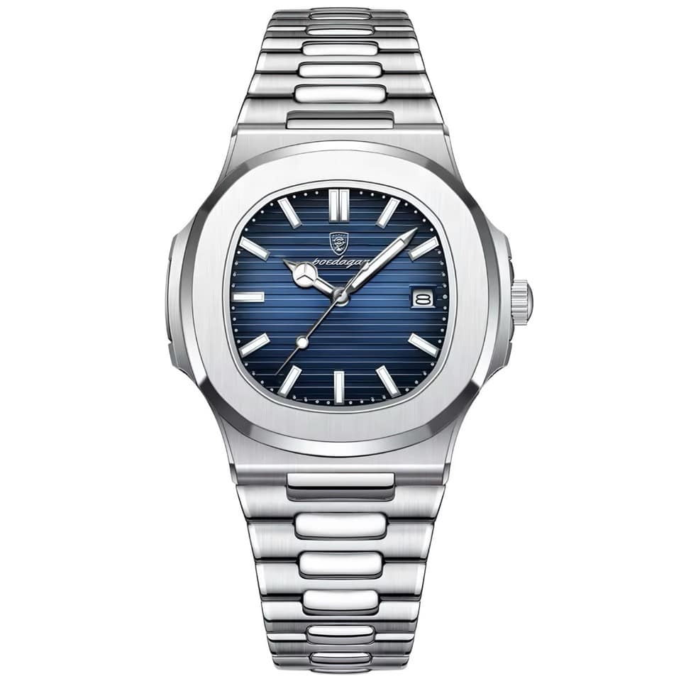 Orologio Poedagar Quarzo Uomo - Blu - Watch Lounge Club