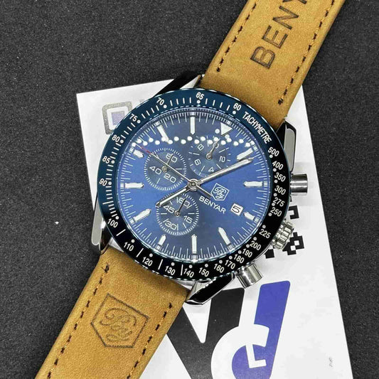 Orologio Benyar BY 5140 Cronografo Uomo - Blu - Watch Lounge Club