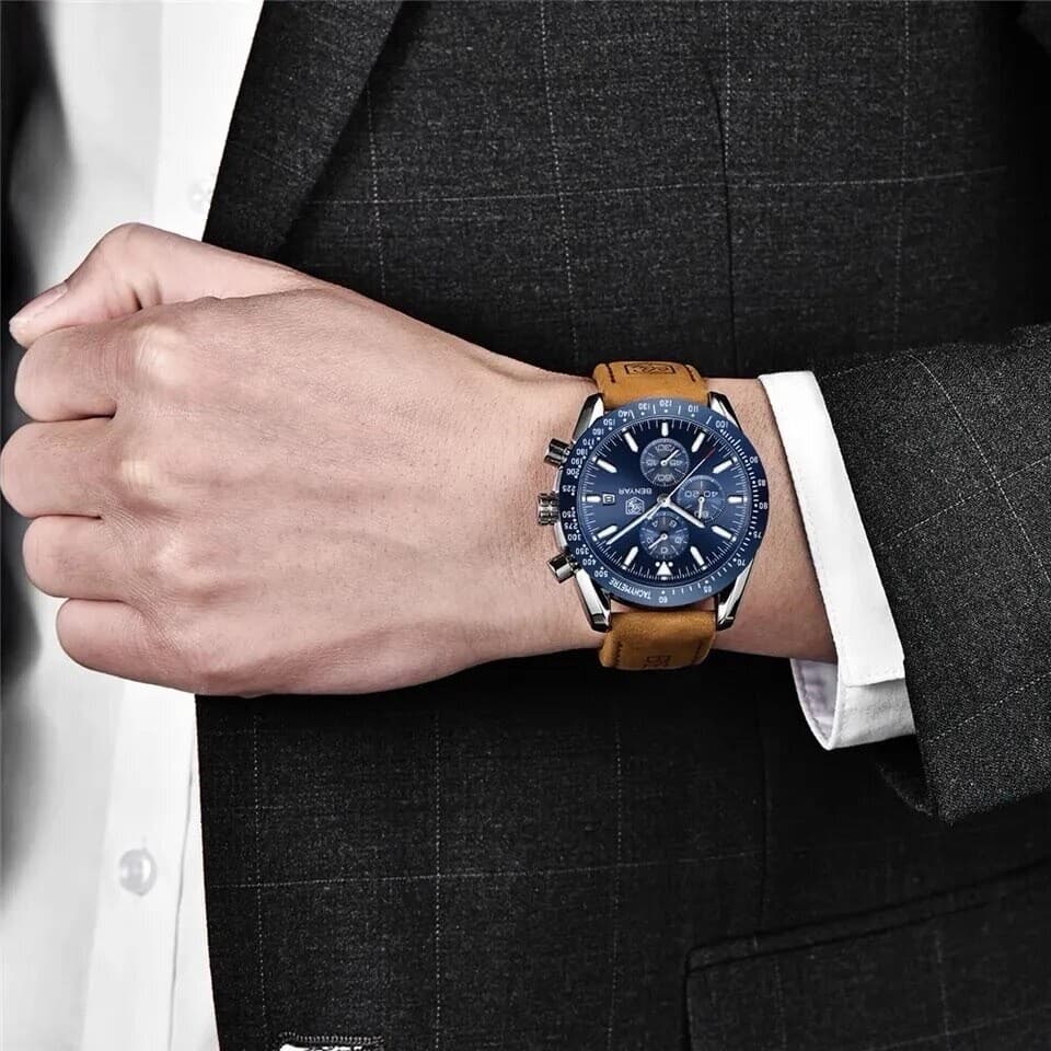Orologio Benyar BY 5140 Cronografo Uomo - Blu - Watch Lounge Club