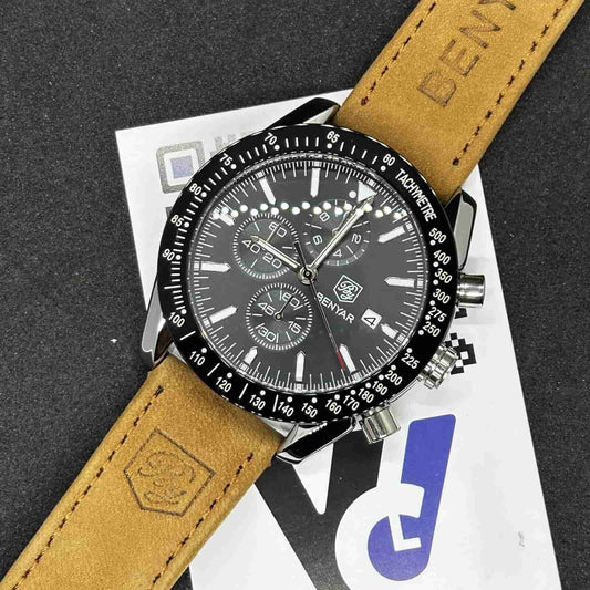Orologio Benyar BY 5140 Cronografo Uomo - Nero - Watch Lounge Club