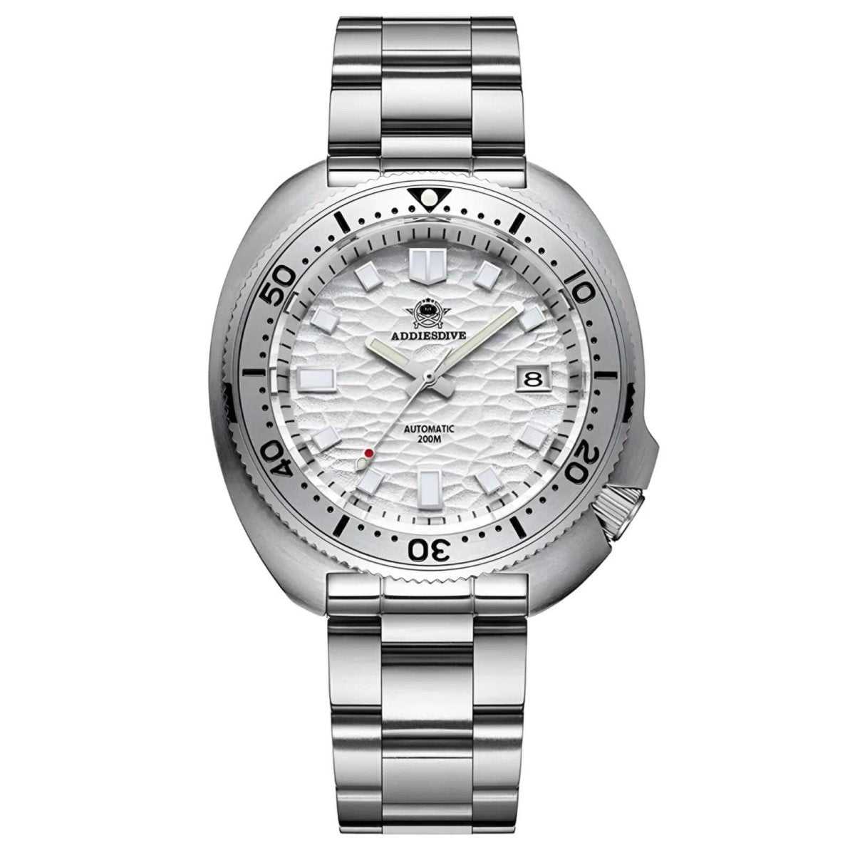 Orologio Addiesdive AD 2117 Subacqueo Automatico (NH35) Uomo - Bianco - Watch Lounge Club