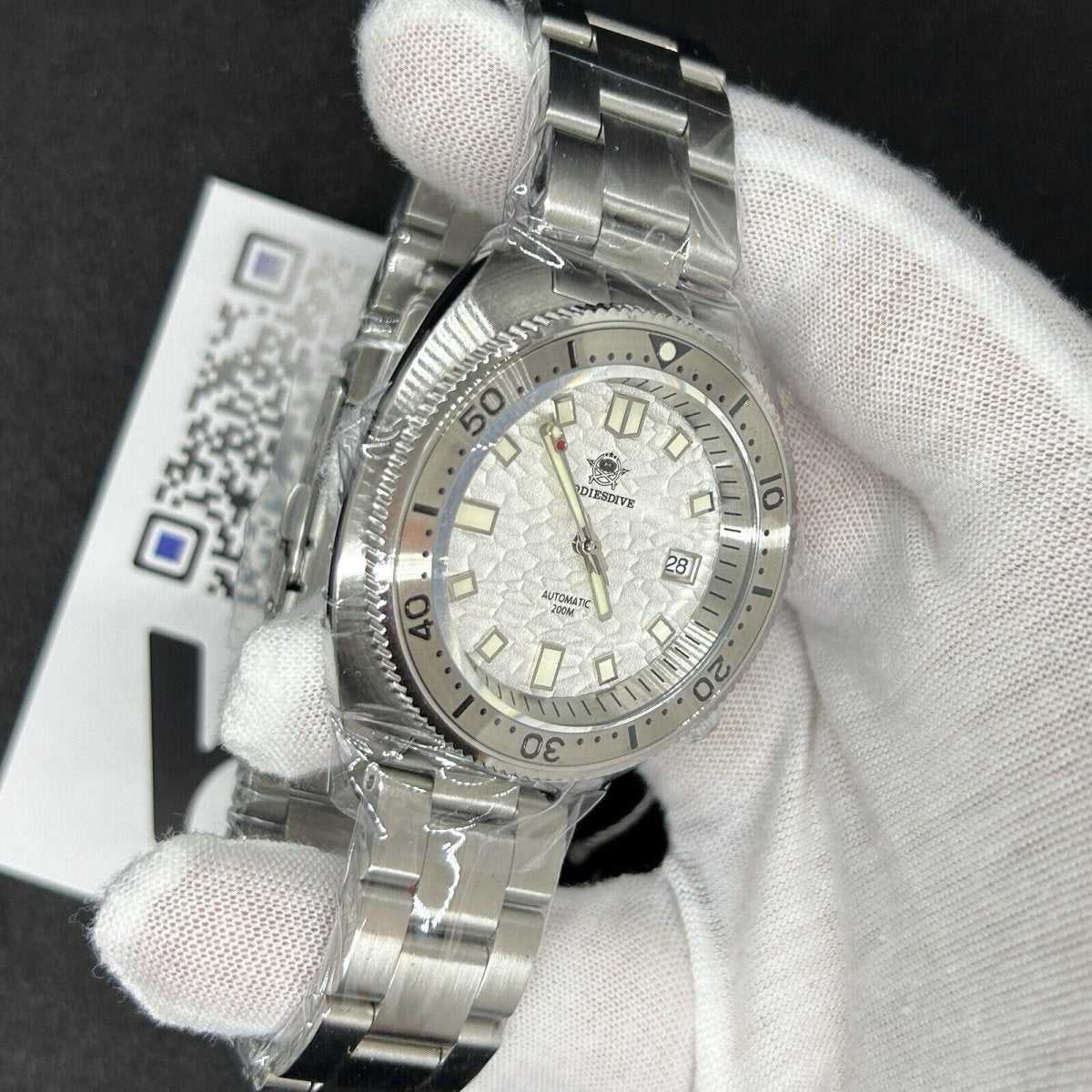 Orologio Addiesdive AD 2117 Subacqueo Automatico (NH35) Uomo - Bianco - Watch Lounge Club
