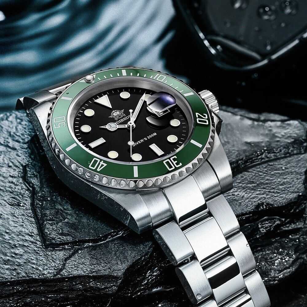 Orologio Addiesdive MY-H3 Subacqueo Uomo - Verde - Watch Lounge Club