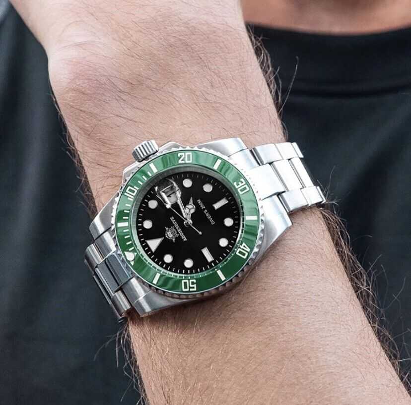 Orologio Addiesdive MY-H3 Subacqueo Uomo - Verde - Watch Lounge Club