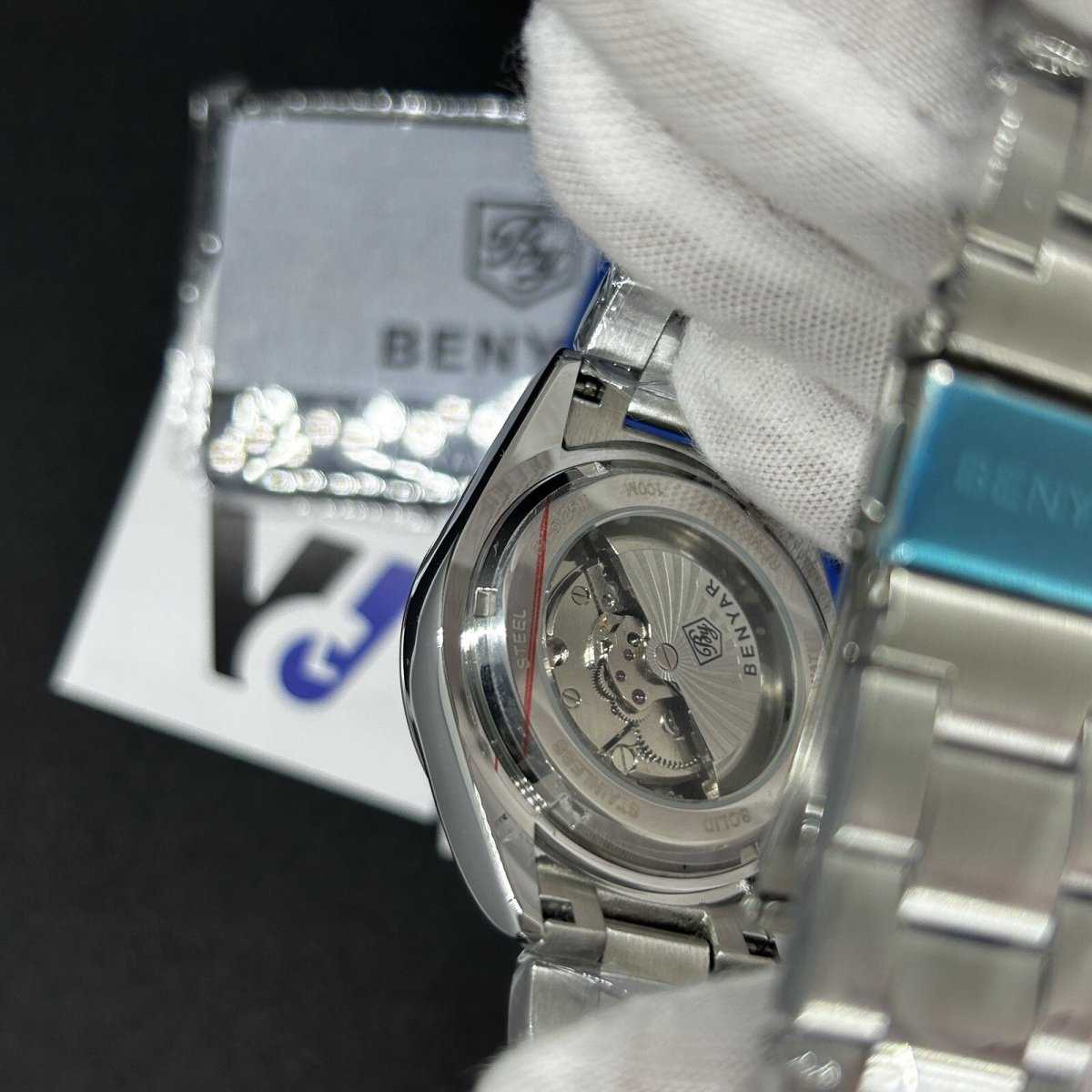 Orologio Benyar BY 5185 Automatico Uomo - Rosso - Watch Lounge Club