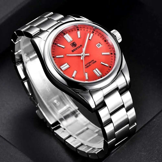 Orologio Benyar BY 5185 Automatico Uomo - Rosso - Watch Lounge Club