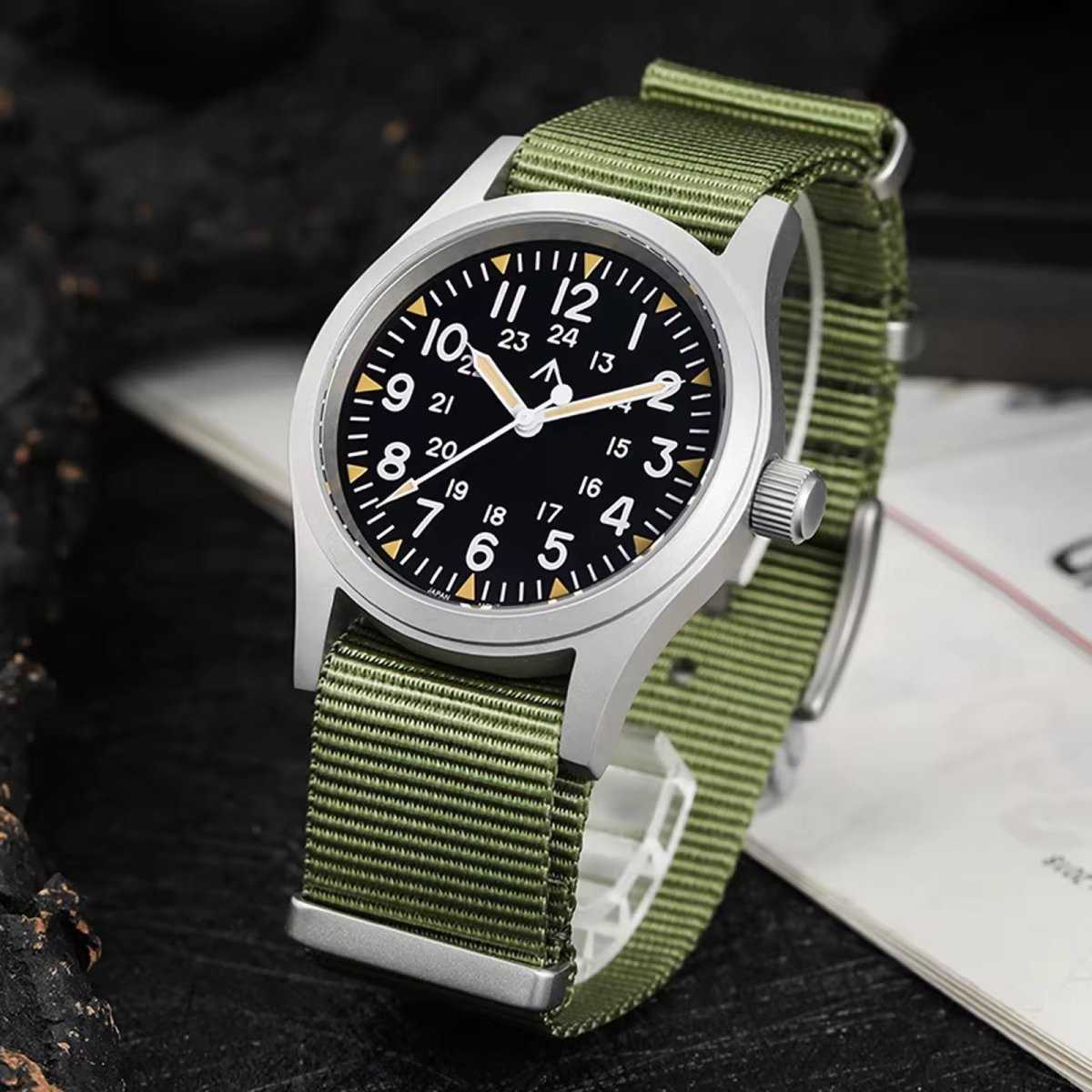 Orologio Militado ML05 Dirty Dozen Field Watch Militare Uomo - 38mm - Watch Lounge Club