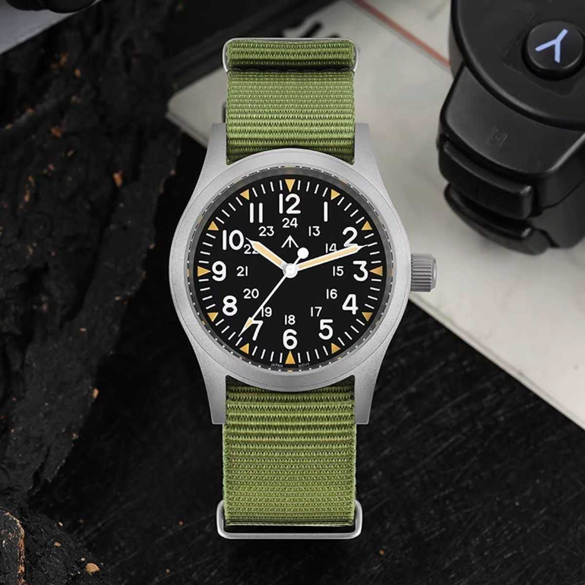 Orologio Militado ML05 Dirty Dozen Field Watch Militare Uomo - 38mm - Watch Lounge Club