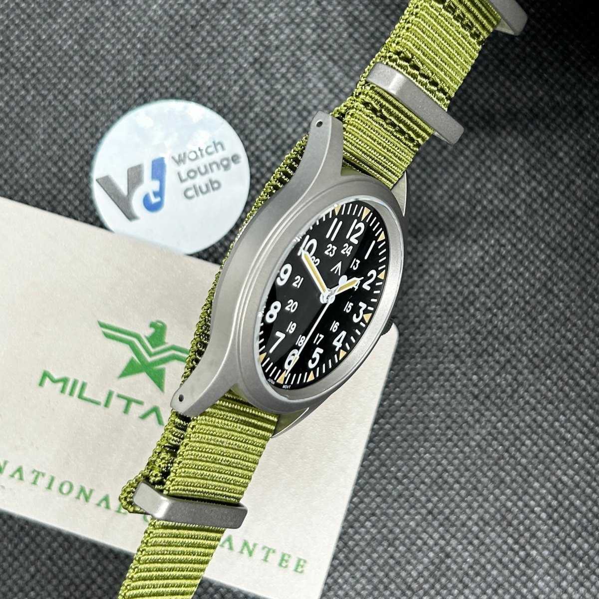 Orologio Militado ML05 Dirty Dozen Field Watch Militare Uomo - 38mm - Watch Lounge Club