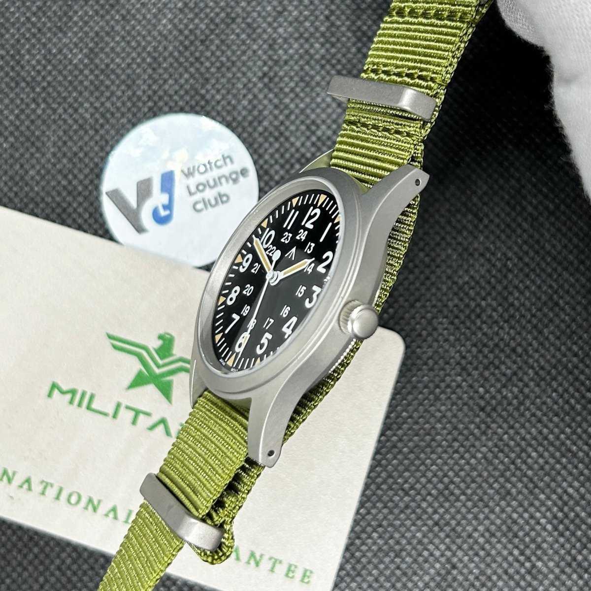 Orologio Militado ML05 Dirty Dozen Field Watch Militare Uomo - 38mm - Watch Lounge Club
