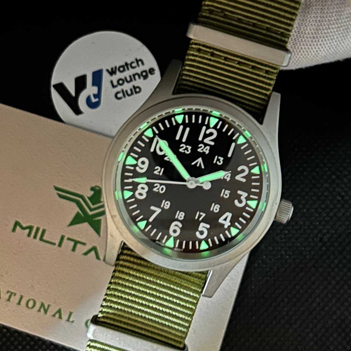 Orologio Militado ML05 Dirty Dozen Field Watch Militare Uomo - 38mm - Watch Lounge Club