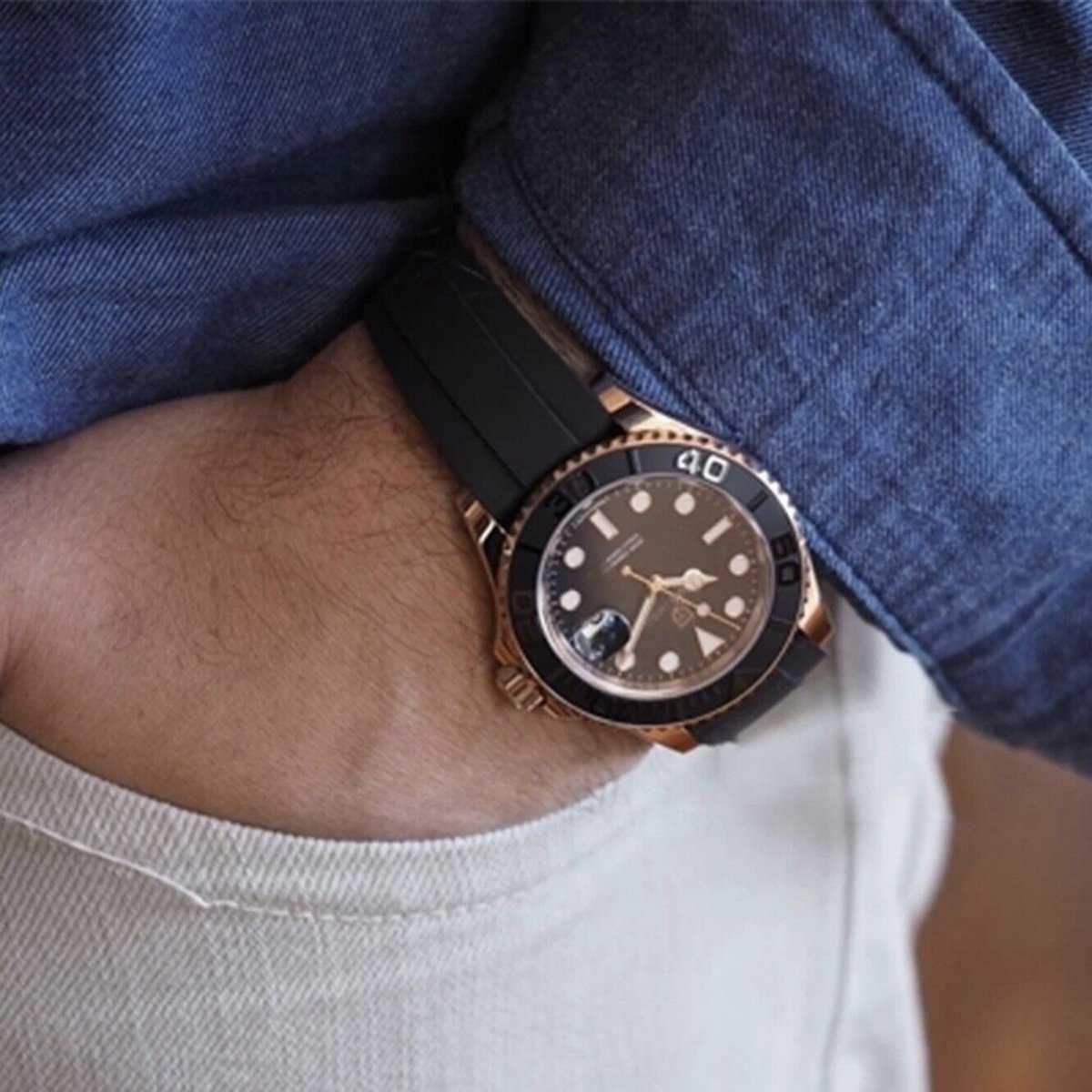 Orologio Pagani Design PD 1651 Subacqueo Automatico (NH35) Uomo - Nero - Watch Lounge Club