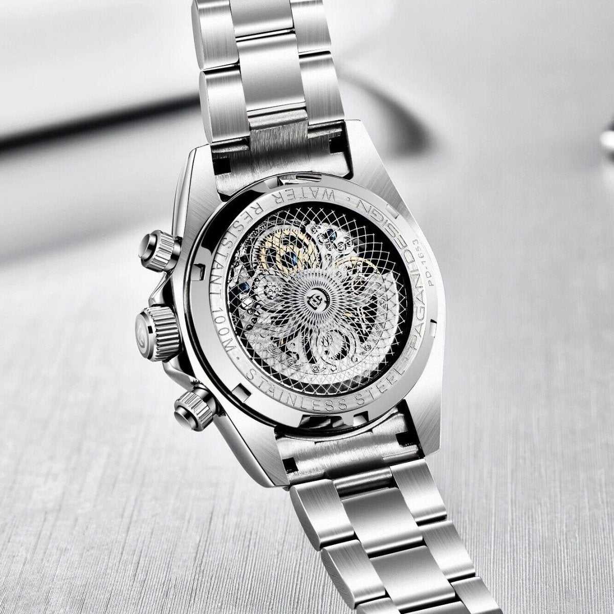 Orologio Pagani Design PD 1653 Automatico Skeleton Uomo - Watch Lounge Club