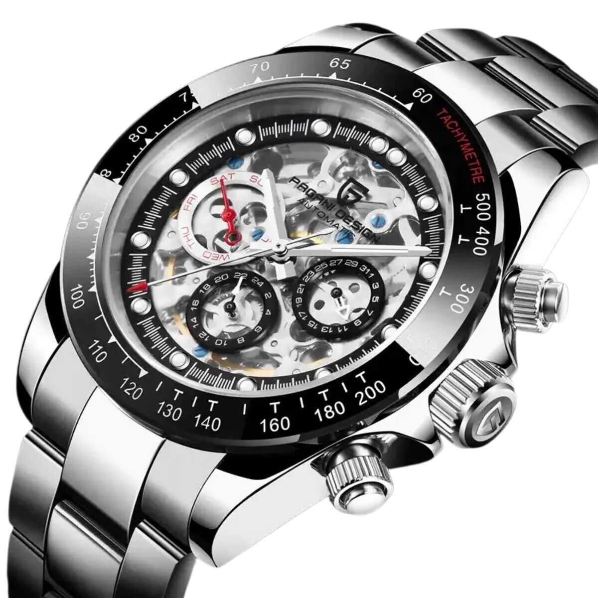 Orologio Pagani Design PD 1653 Automatico Skeleton Uomo - Watch Lounge Club