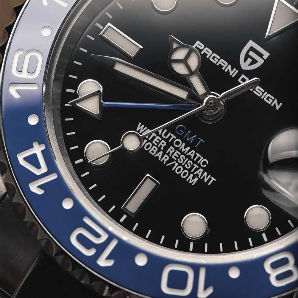 Orologio Pagani Design PD 1662 GMT Automatico Uomo - Blu/Nero - Watch Lounge Club