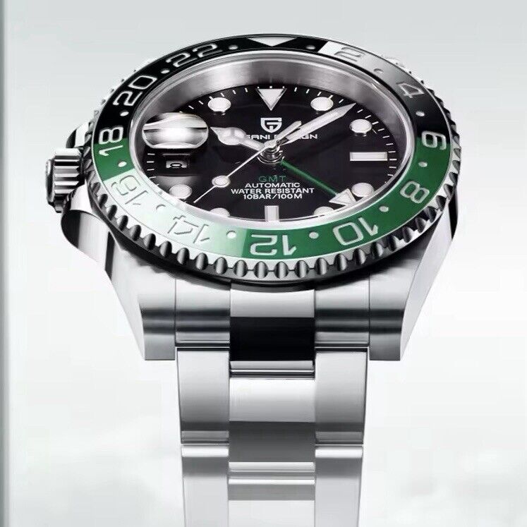 Orologio Pagani Design PD 1662 GMT Automatico Uomo - Verde/Nero - Watch Lounge Club