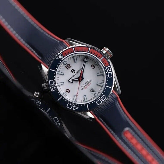 Orologio Pagani Design PD 1679 Subacqueo Automatico (NH35) Uomo - Bianco - Watch Lounge Club