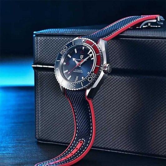 Orologio Pagani Design PD 1679 Subacqueo Automatico (NH35) Uomo - Blu - Watch Lounge Club