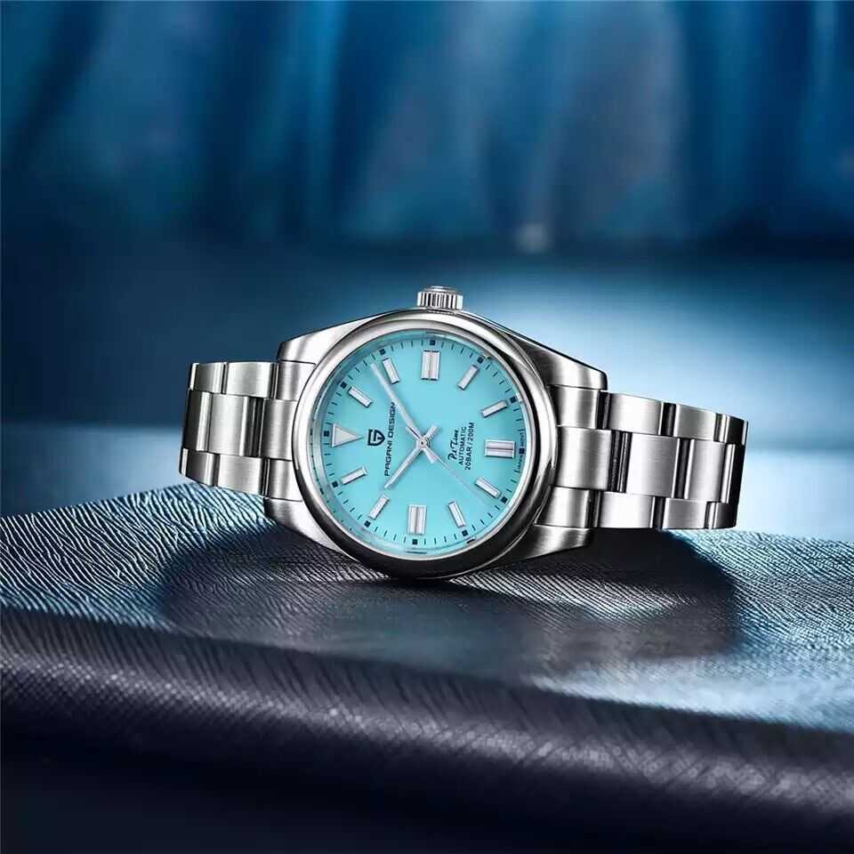 Orologio Pagani Design PD 1690 Automatico (NH35) Uomo - Celeste - Watch Lounge Club