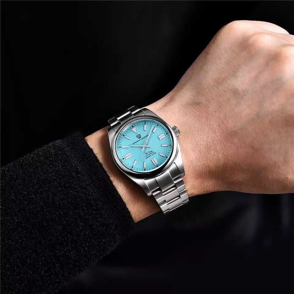 Orologio Pagani Design PD 1690 Automatico (NH35) Uomo - Celeste - Watch Lounge Club