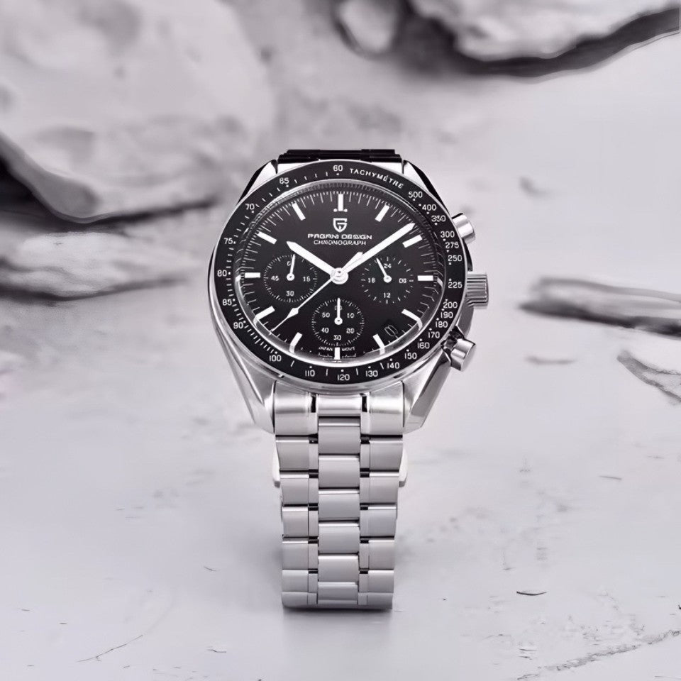 Orologio Pagani Design PD 1701 Cronografo Uomo - Nero - Watch Lounge Club