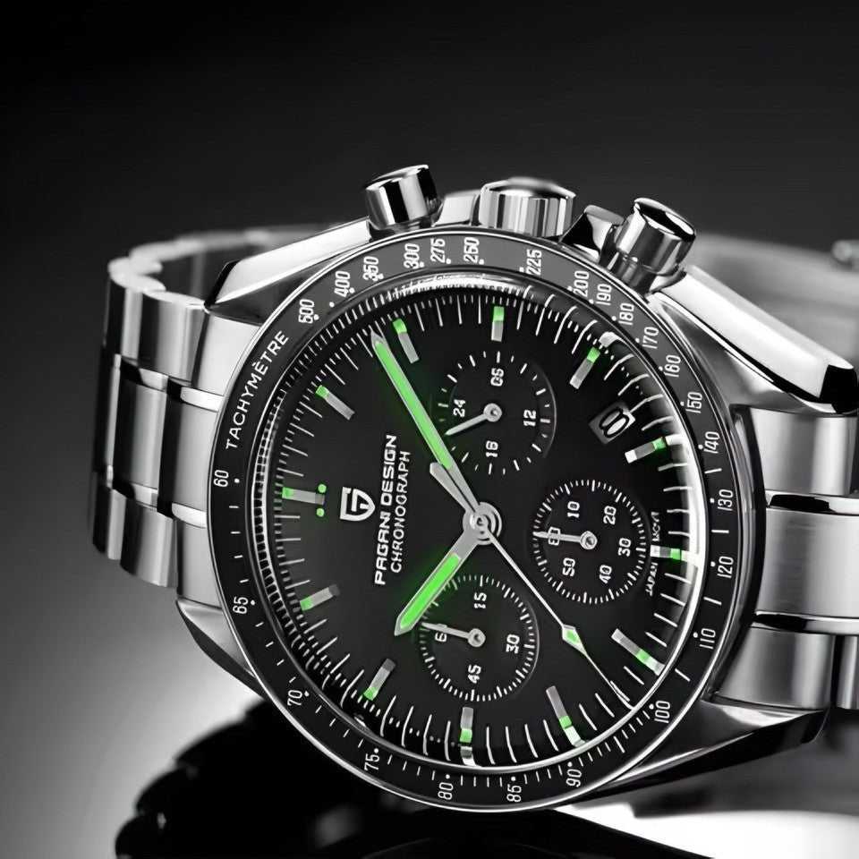 Orologio Pagani Design PD 1701 Cronografo Uomo - Nero - Watch Lounge Club