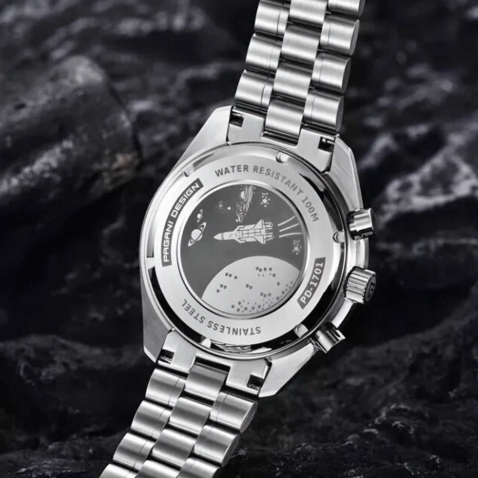 Orologio Pagani Design PD 1701 Cronografo Uomo - Nero - Watch Lounge Club