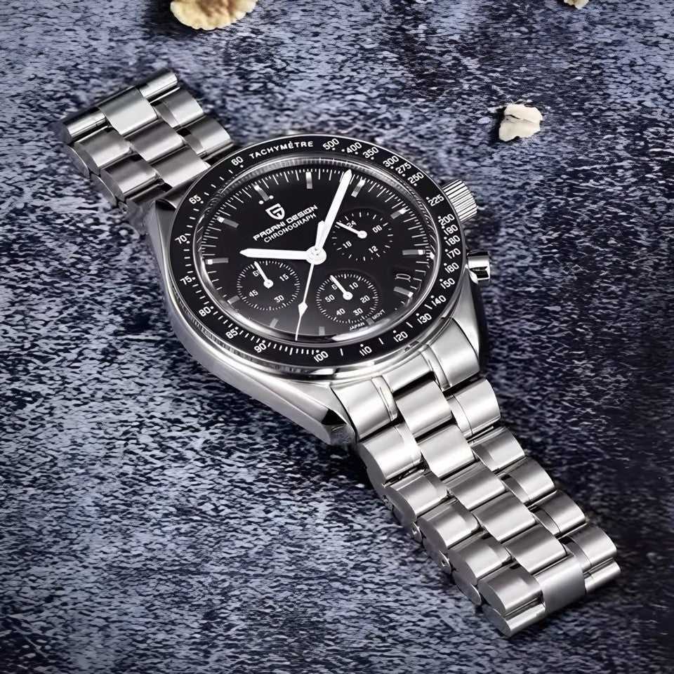 Orologio Pagani Design PD 1701 Cronografo Uomo - Nero - Watch Lounge Club