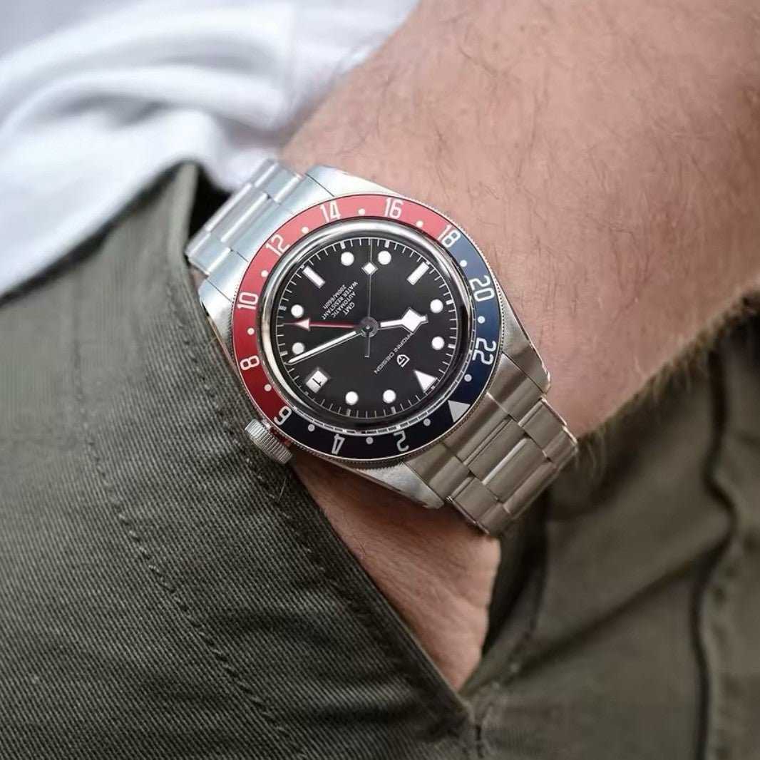 Orologio Pagani Design PD 1706 GMT Automatico Uomo - Rosso/Blu - Watch Lounge Club