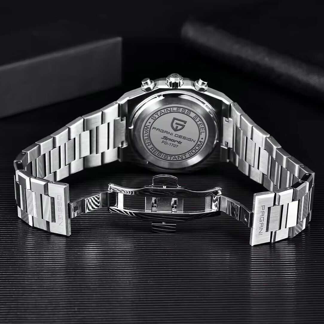 Orologio Pagani Design PD 1707 Cronografo Uomo - Blu - Watch Lounge Club