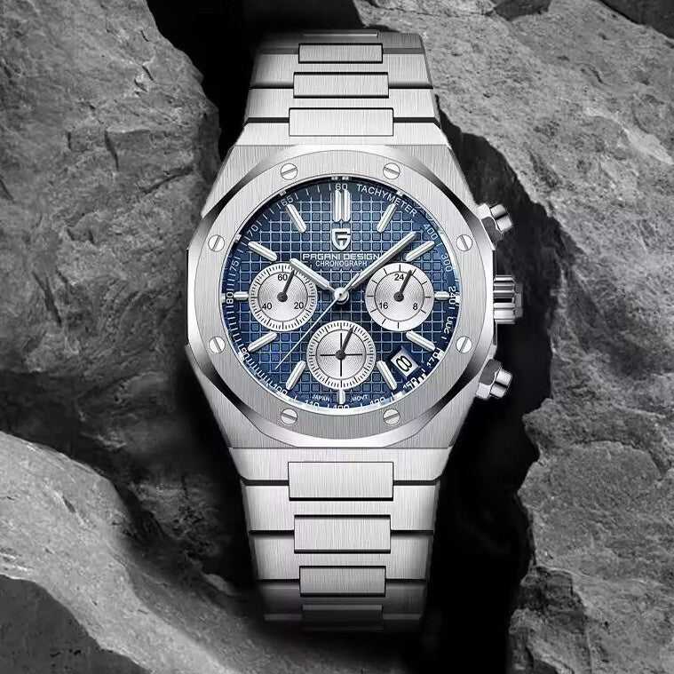 Orologio Pagani Design PD 1707 Cronografo Uomo - Blu - Watch Lounge Club