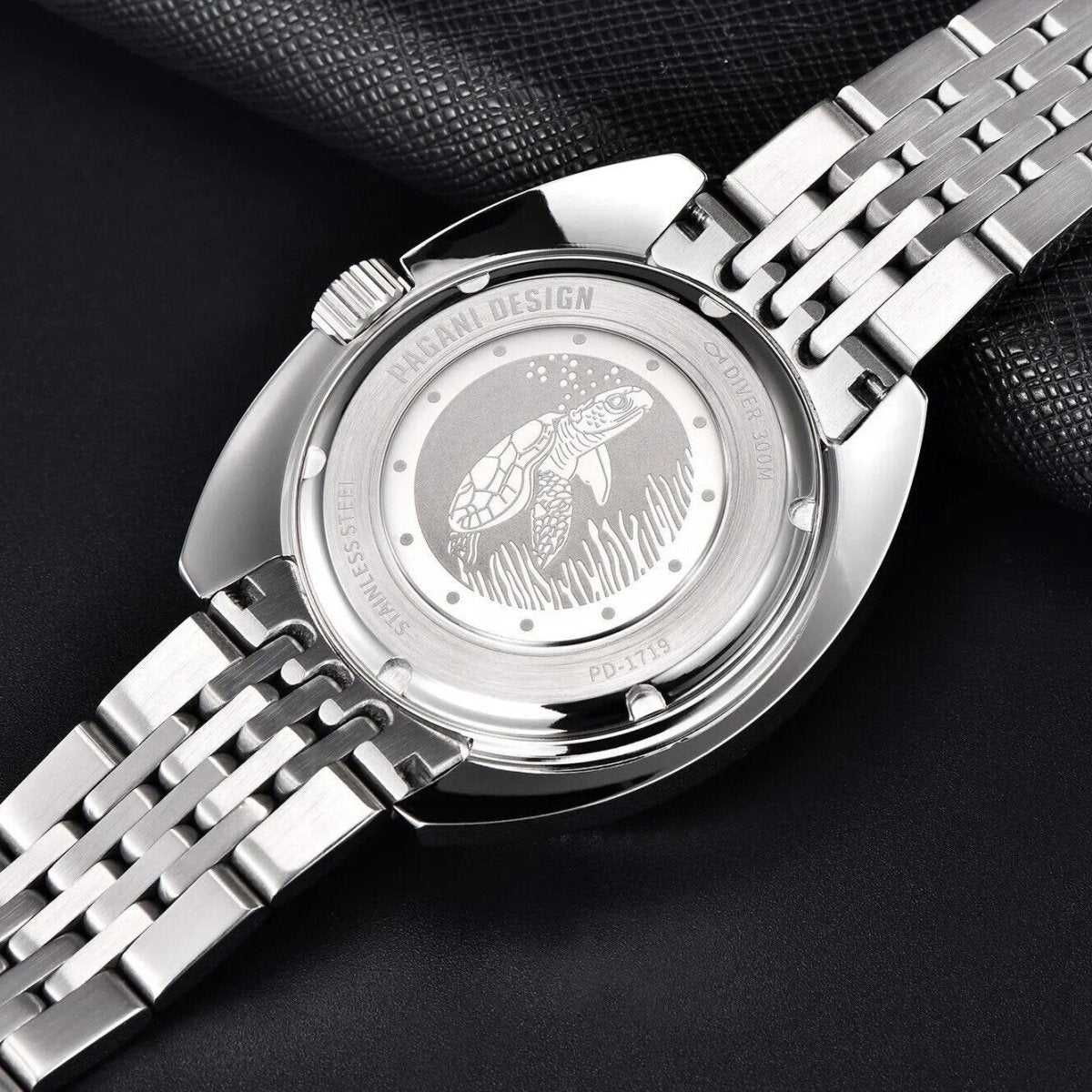 Orologio Pagani Design PD 1719 Subacqueo Automatico (NH38) Uomo - Blu - Watch Lounge Club