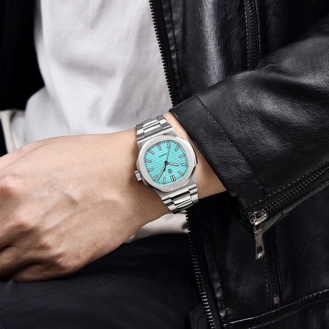 Orologio Pagani Design PD 1728 Automatico Uomo - Celeste - Watch Lounge Club