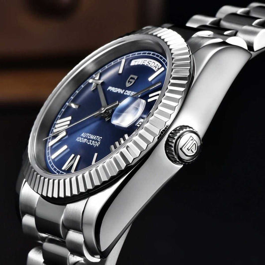 Orologio Pagani Design PD 1752 Automatico - 36mm (Blu) - Watch Lounge Club