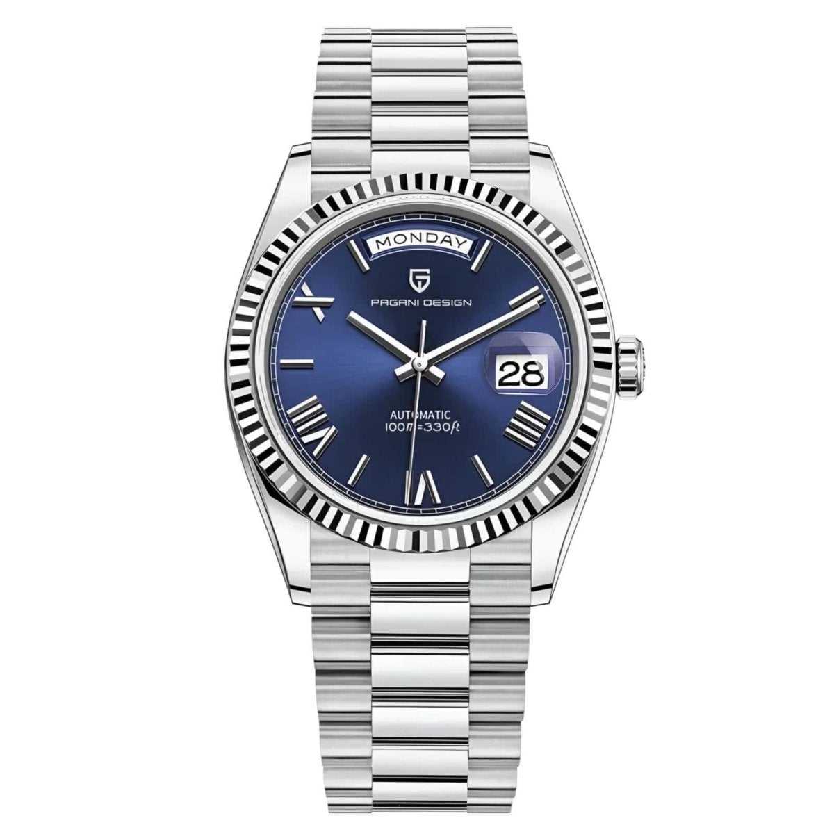 Orologio Pagani Design PD 1752 Automatico - 36mm (Blu) - Watch Lounge Club