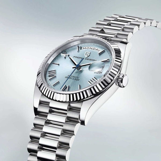 Orologio Pagani Design PD 1752 Automatico - 36mm (Celeste) - Watch Lounge Club