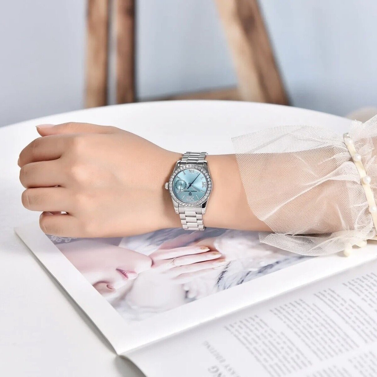 Orologio Pagani Design PD 1776 Donna - Celeste - Watch Lounge Club