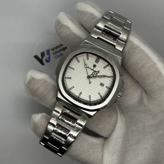 Orologio Poedagar Quarzo Uomo - Bianco - Watch Lounge Club