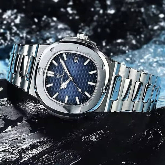 Orologio Poedagar Quarzo Uomo - Blu - Watch Lounge Club