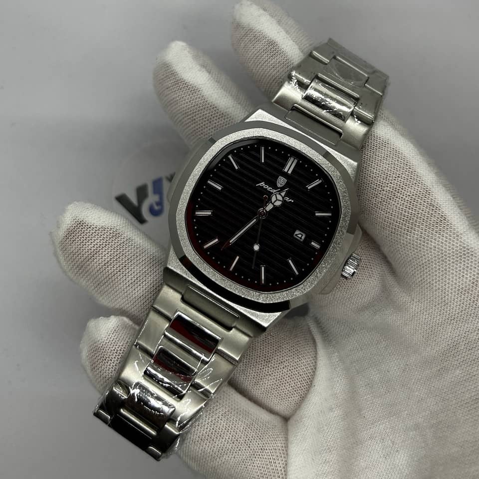 Orologio Poedagar Quarzo Uomo - Nero - Watch Lounge Club