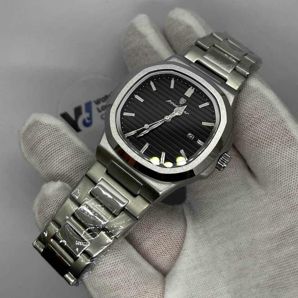 Orologio Poedagar Quarzo Uomo - Nero - Watch Lounge Club